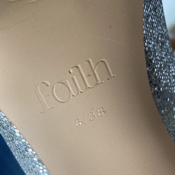 silver sparkly heels - Picture 10 of 10